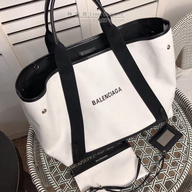 Balenciaga女包 巴黎世家新版爆款 帆布字母包 新版一行字 大號手提包  csbl1166